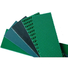 Green Or White Green Pvc Rough Top Pattern Pvc Conveyor Belt